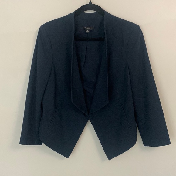 Ann Taylor navy blazer - Picture 3 of 7